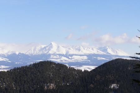 The High Tatras, one of Slovakia's main tourist attractions