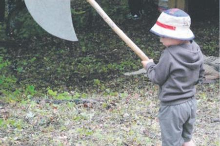 Children especially enjoyed the many events at the Muráň Plains National Park.