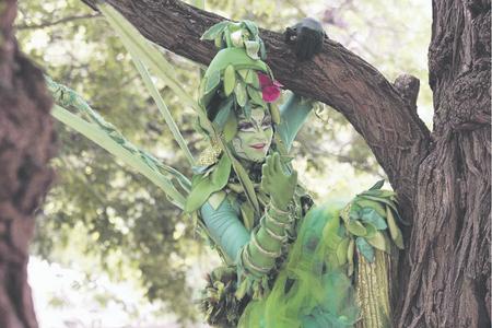The Jelicious troupe at Cirkul'Art