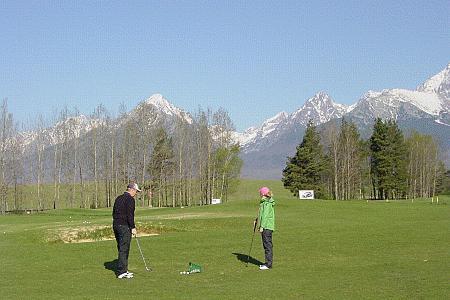 Golfing under Slovakia’s highest mountains