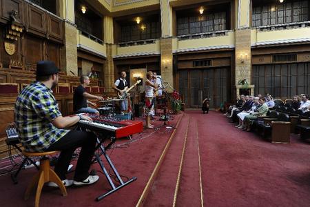 Fototext Opening of the Studia Acadmeia Slovaca wiht concert of Janais