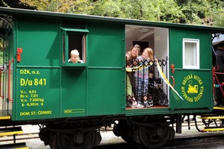 Children's Railway in Košice-Čermeľ.