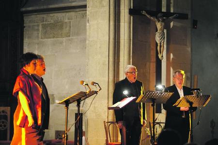 The Hilliard Ensemble at St Martin's.