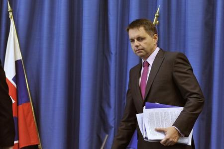 Finance Minister Peter Kažimír
