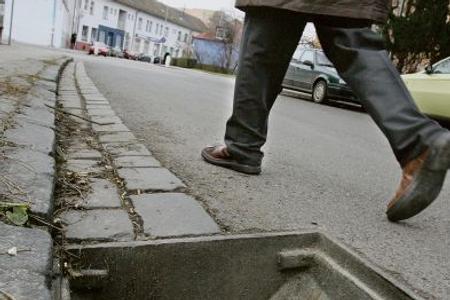 Watch out for uncovered manholes.