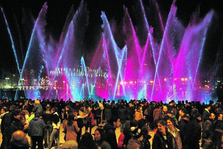 The opening ceremony in Marseilles on January 12