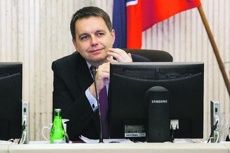 Finance Minister Peter Kažimír