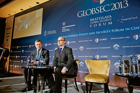 Picture from last year's GLOBSEC conference.
