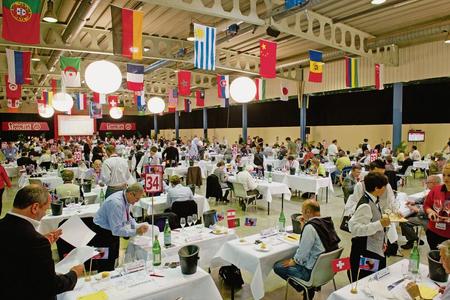 Tasters at work at the CMB in 2012.