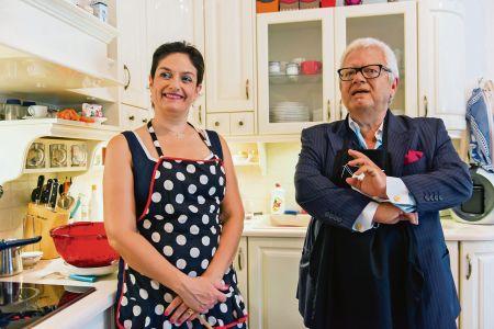 Greek Ambassador Nicolaos D. Kanellos and his wife Maria Karakanda Kanellos.