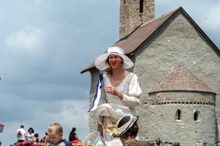 Picnic at the Dražovce Church.