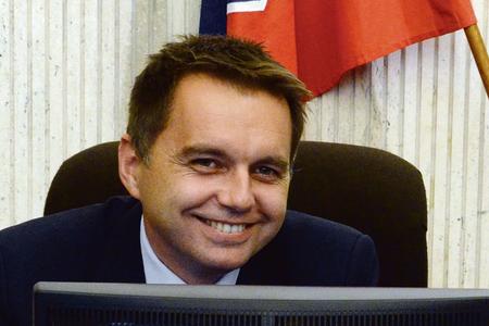 Finance Minister Peter Kažimir