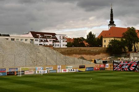 An archaeological dig is underway at the City Arena construction site in Trnava.