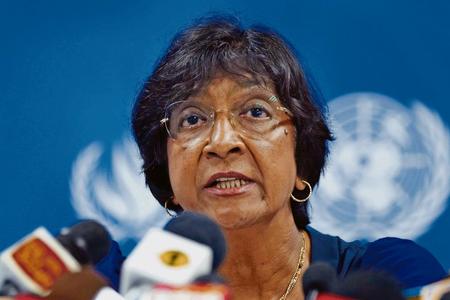 UNHigh Commissioner for Human Rights Navi Pillay