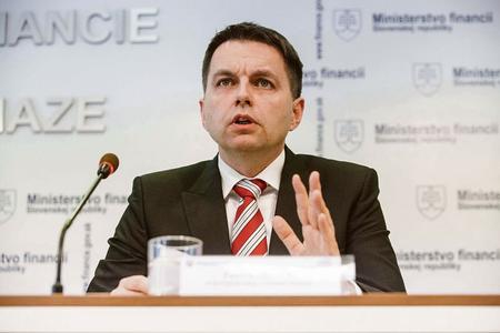 Finance Minister Peter Kažimír