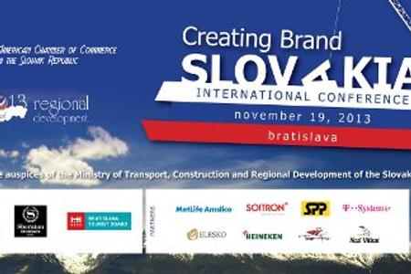 “CREATING BRAND SLOVAKIA” will take place on November 19, 2013, starting at 9:00 AM in Sheraton Bratislava Hotel.