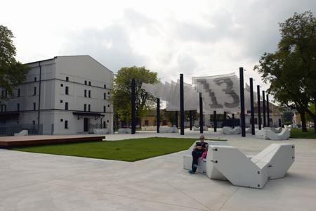 Košice's Barracks/Culture Park complex.