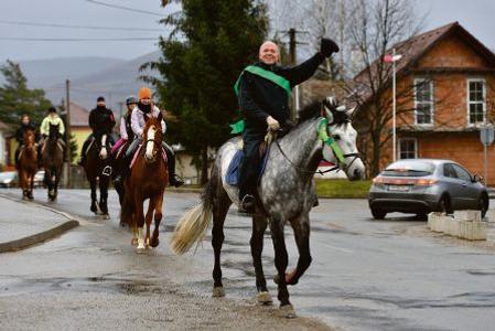 St Stephan's Ride along Soblahov on the patron saint's day.