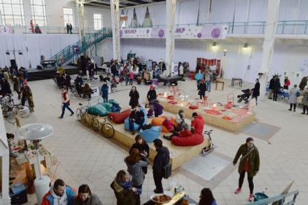 The first Visegrad Market in Bratislava.