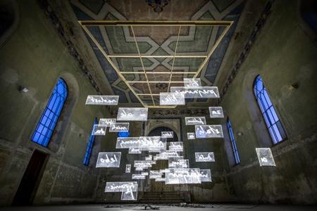 Daniel Fischer's work in the At Home Gallery in Šamorín