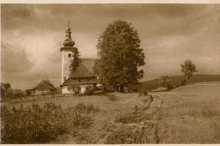 The Church of St John the Baptist in Kremnické Bane.