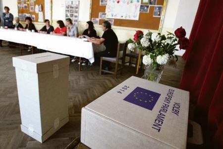 Few Slovak voters cast ballots in the EP elections.
