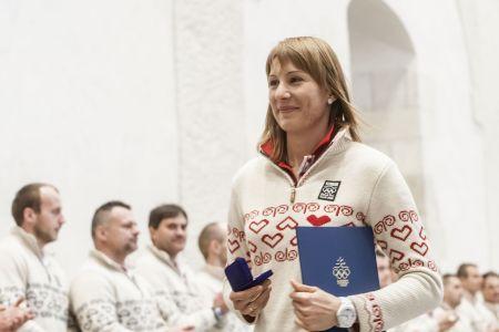 Čičmany’s distinctive ornaments already decorated clothes of Slovak athletes at Olympic games.