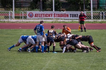 Rugby match in Košice