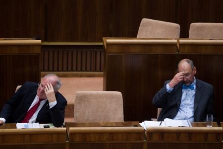 Dušan Čaplovič and Tomáš Malatinský quit as ministers.