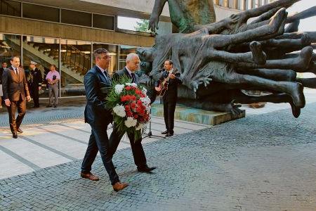ARomaHolocaust memorial event took place in Banská Bystrica on August 2.
