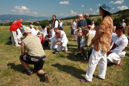 Ritual "thaksgiving" to nature