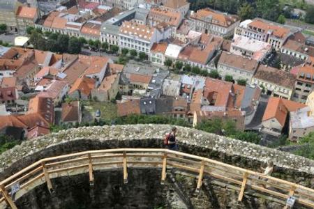 View form the Trenčín Castle