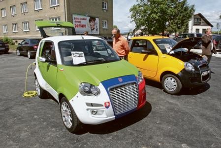 Electric cars can even be charged at home.