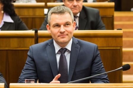 New Speaker of Parliament Peter Pellegrini 