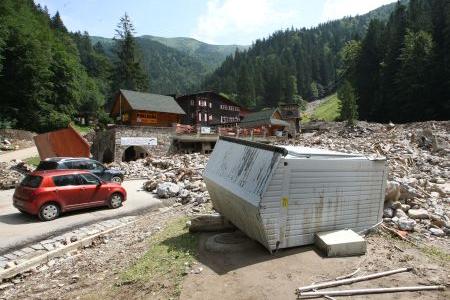 This year’s floods caused huge damage in Vrátna.