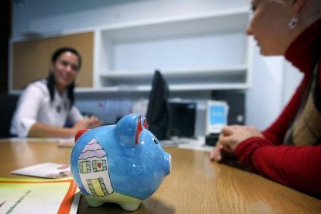 A large portion of people prefer banks for saving.