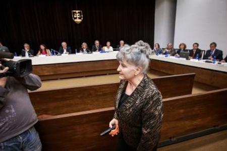 Supreme Court president Daniela Švecová