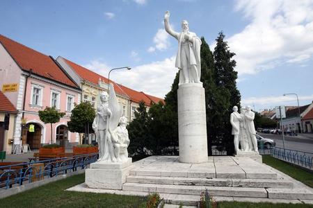 The statue of Ľudovít Štúr in Modra.