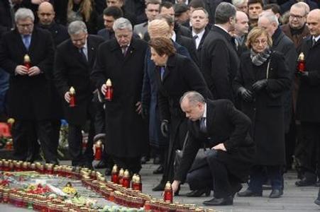 Slovak president Andrej Kiska in Ukraine