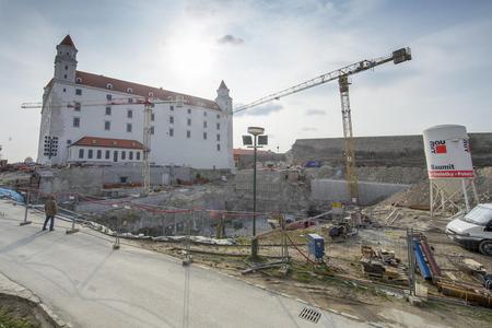 Future of Bratislava Castle excavations still unclear
