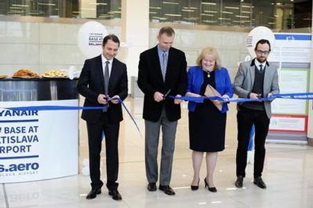 Irish low-cost airline Ryanair opened its base at Bratislava’s M. R. Štefánik Airport.