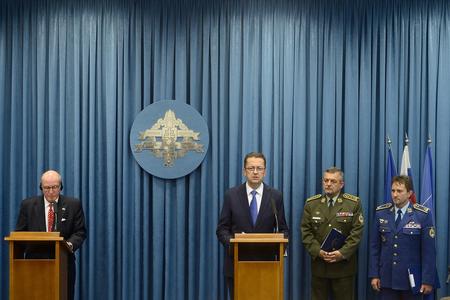 L-R: Theodor Sedgwick, Martin Glváč, Milan Maxim and Miroslav Korba. 