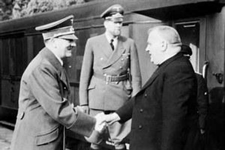 Adolf Hitler and Jozef Tiso