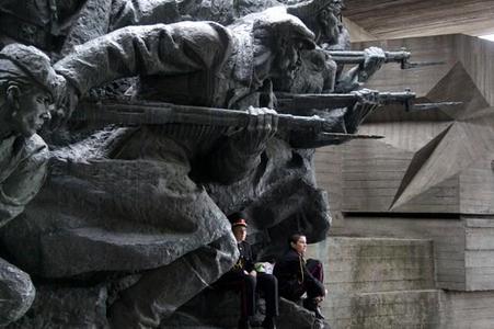 Ukraine prepares for WWII end celebration with a military parade, too.