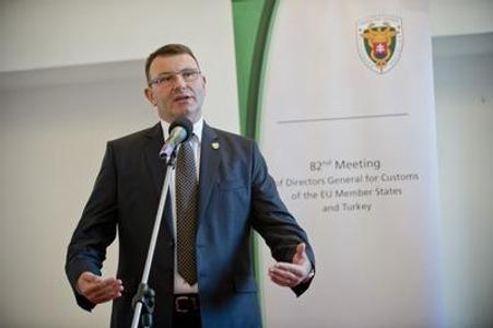 Slovak customs administration president František Imrecze 