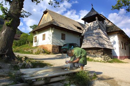 The Vlkolínec village is on the UNESCO list. 