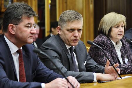 Fico critical of Russia sanctions in Moscow