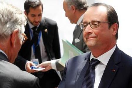 French President F. Hollande