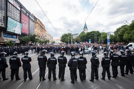 The protest in June 2015