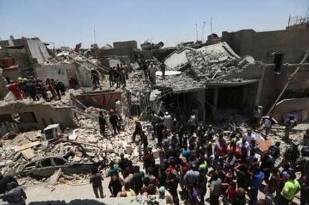 Baghdad bombing, illustrative stock photo.